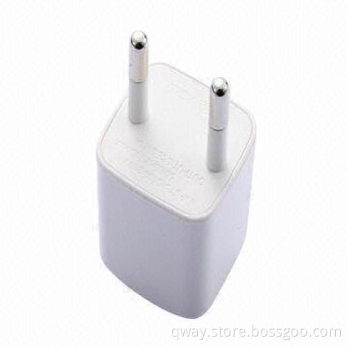 2013 EU Home Wall Charger Power Adapter 5V 1A for iPhone/iPod/Ipad/Mobile Phone